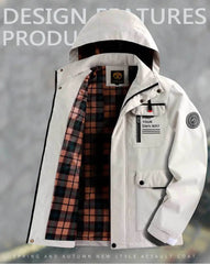 🔥Nyní jen za 870 Kč【Velikosti M-6XL】Nová pánská teplá, větruodolná a nepromokavá bunda