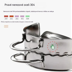 🥟Vykrajovátko na těsto s rukojetí 8,5 cm + forma na knedlíčky 8,5 cm✨Za chvilku vyrobíte ručně tvarované knedlíčky s dokonalým tvarem✨Vyrobeno z nerezové oceli vhodné pro styk s potravinami